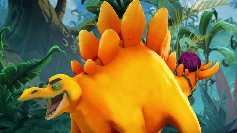 Wow! I'm Marsh-o-Saurus, hear me roar!