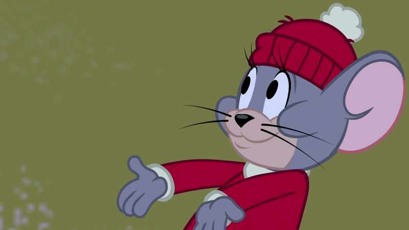 Wow. My very own magic snow mouse