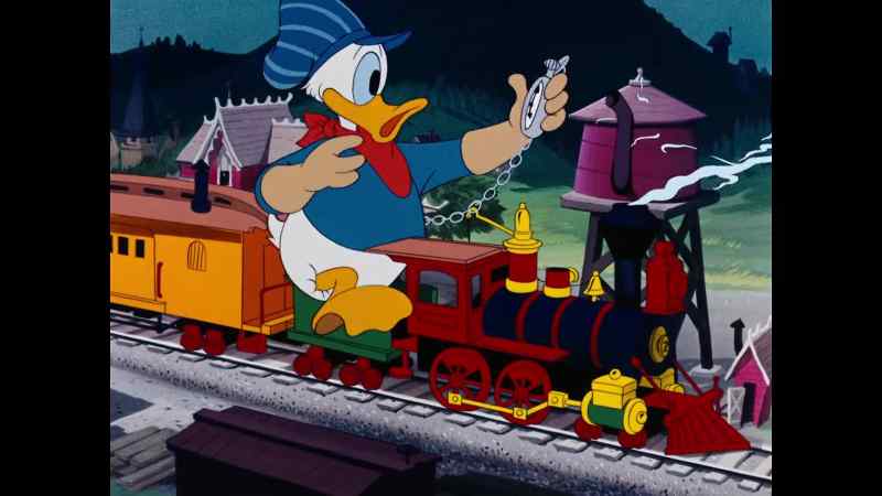 Wow! On time. All aboard