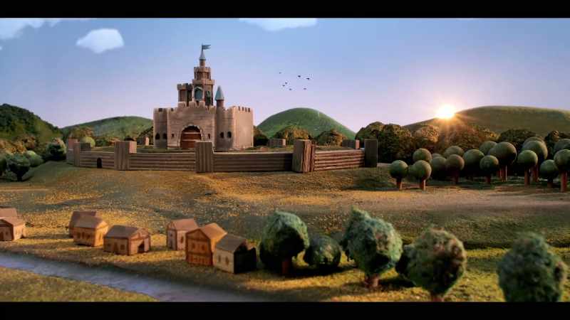Wow. The king lives in that castle!