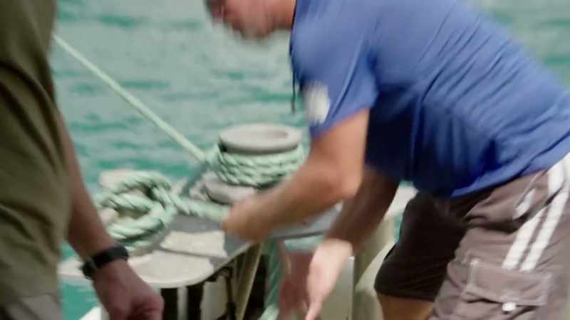 �Wow. ‐Usually all we have to do is anchor one time for the day
