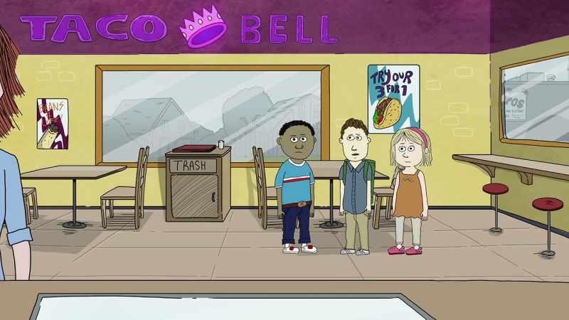 Wow, what an adventure. We walked to Taco Bell