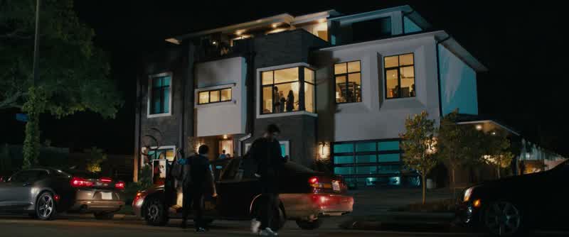 Wow. What, does Bruce Wayne live here? You know, Shelby's dad's basically Batman, if Bruce Wayne was