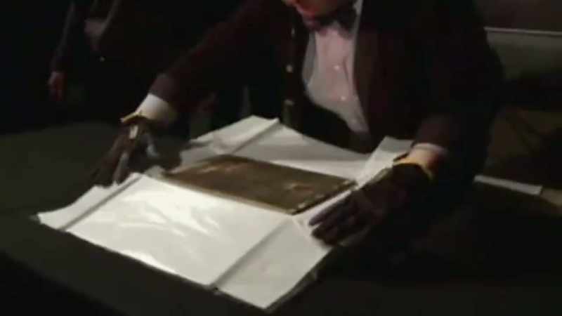 (wrapping rustles)