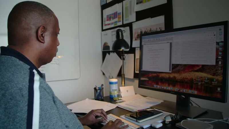 Writing on an animated film