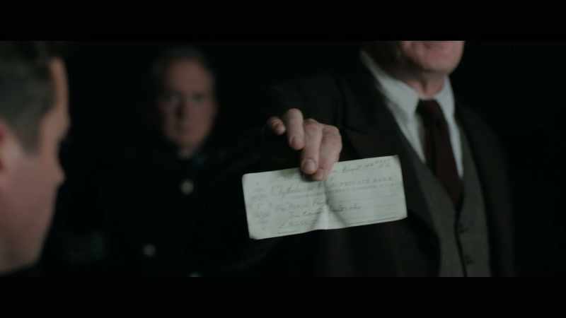 Written by Mr. de Winter... in exchange for the note