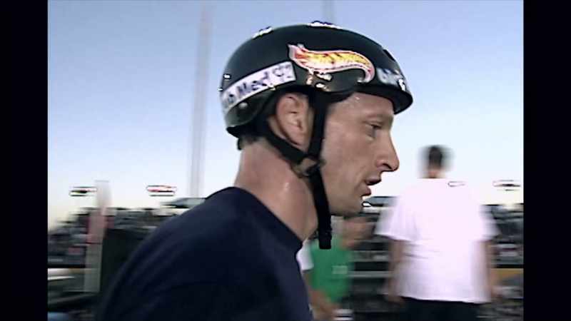X Games, he's up there riding