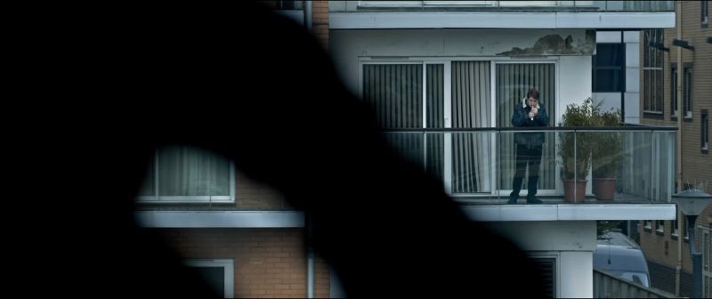 X-Ray One on balcony