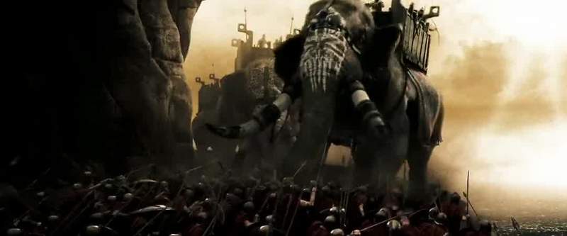 Xerxes dispatches his monsters from half the world away