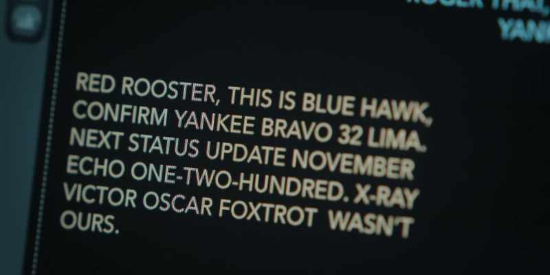 Xray Victor Oscar Foxtrot equals bank