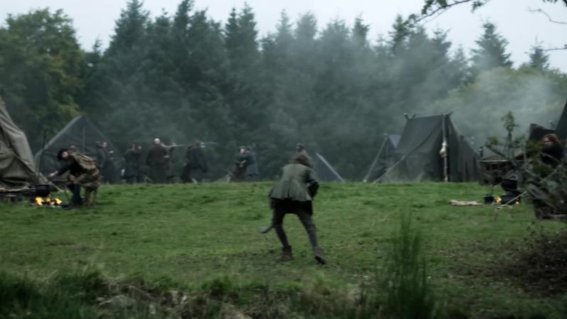 Ya, wee Fergus, get the ball!