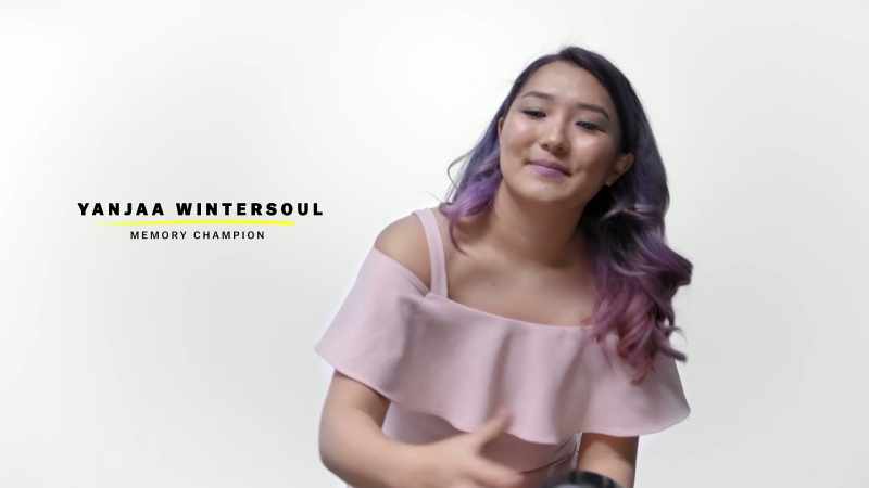 Yanjaa Wintersoul is a grand master of memory