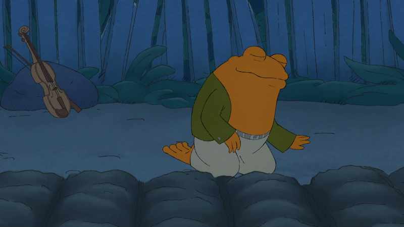 [yawning] Good night, seeds. [snoring]