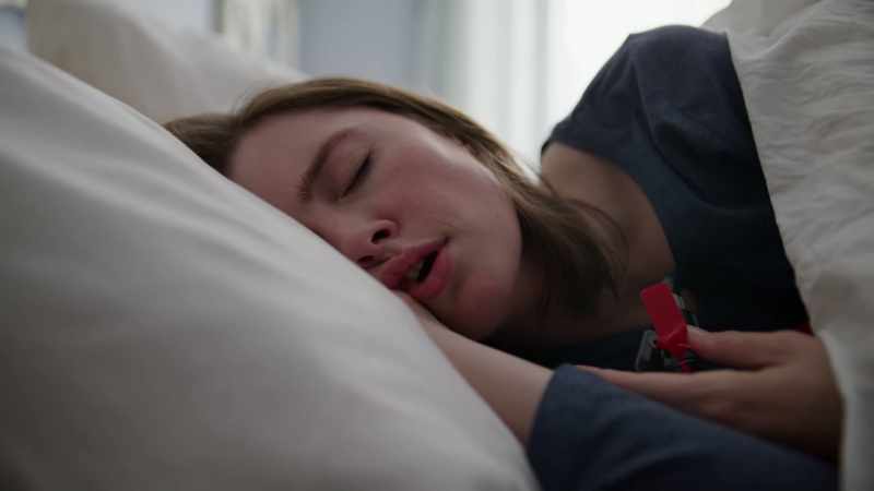 [yawning]