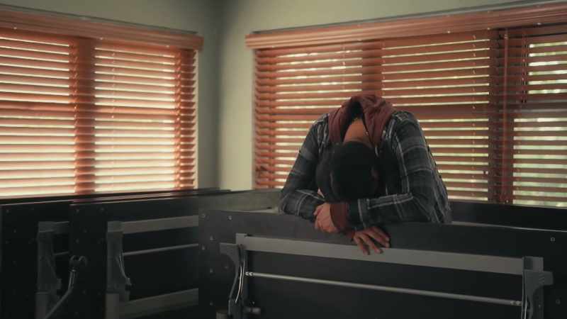 [yawning]