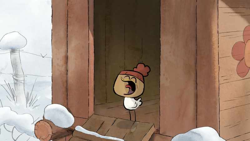 [Yawning]