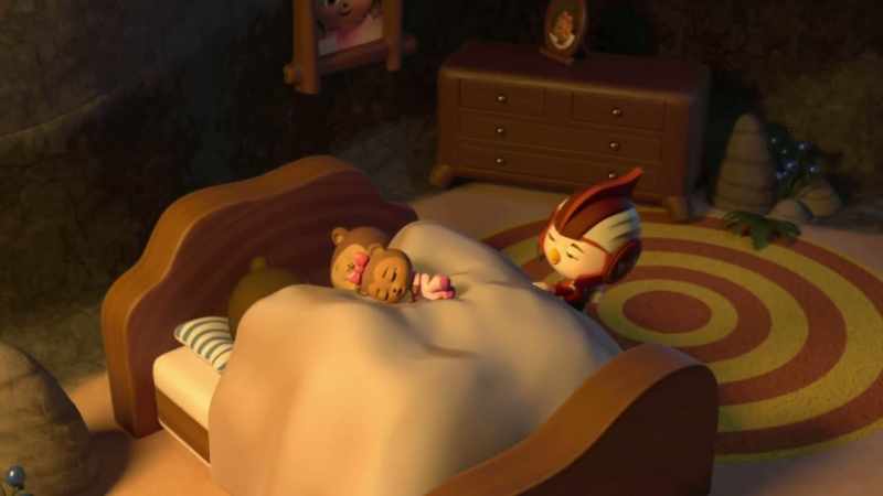 [yawns and snores]