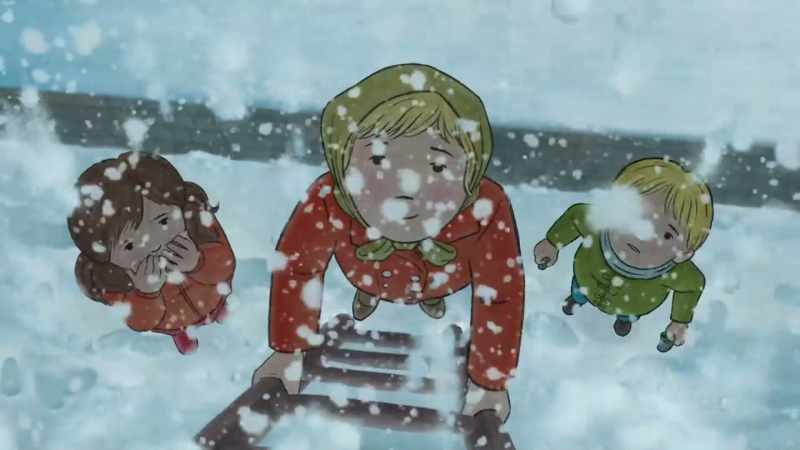 Yay, it's snowing again!