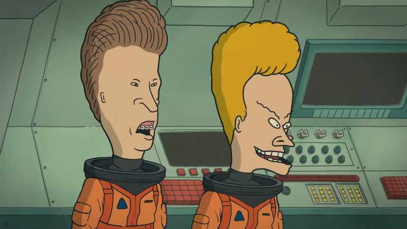 Yeah, for all mankind. [both snickering]