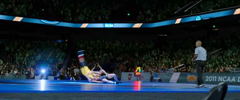 Yeah! - And a switch off, and he is rolled through by McDonough