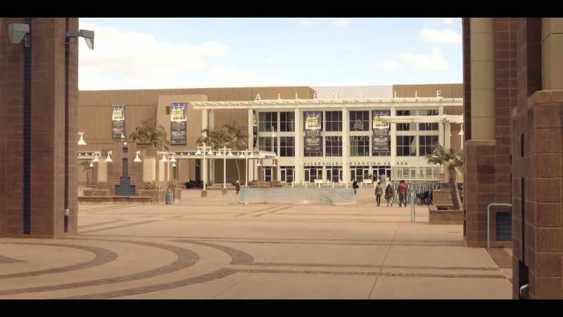 Yeah. And right behind it, the only place he could have gone
