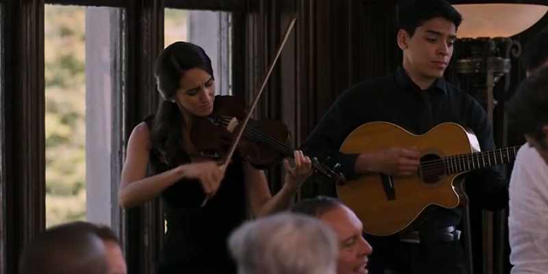Yeah, but if she brings that much passion to her violin