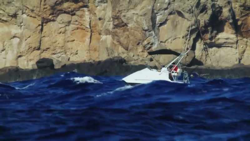 Yeah, you can see these waves, they're just so rocky
