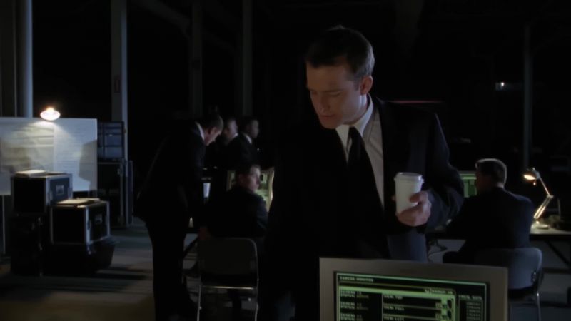 Yeah, get me Agent Barrett
