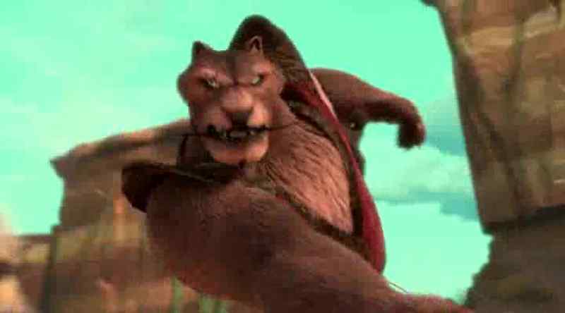 Yeah, get him, Panther! Scratch him! Claw him! Hit him!