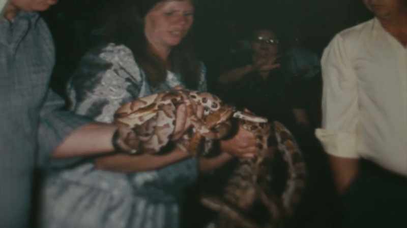 Yeah, she handled snakes all the time