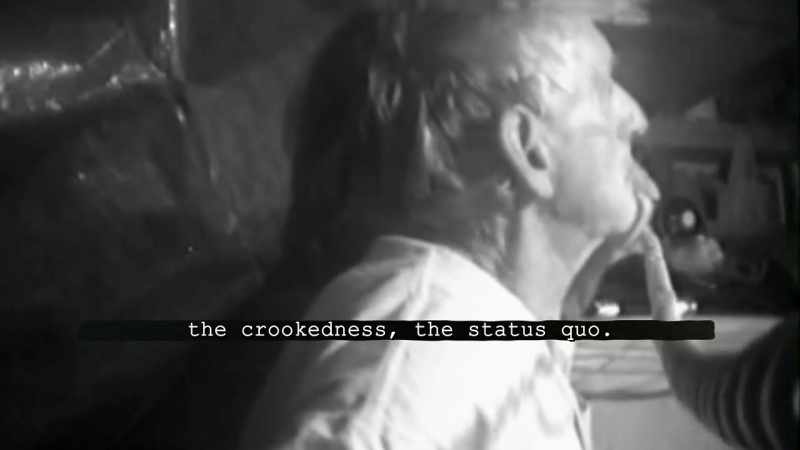 Yeah, he hated the government or the establishment or