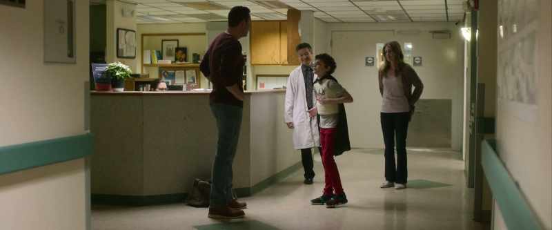 Yeah, he'll have to wear that cast for a couple months