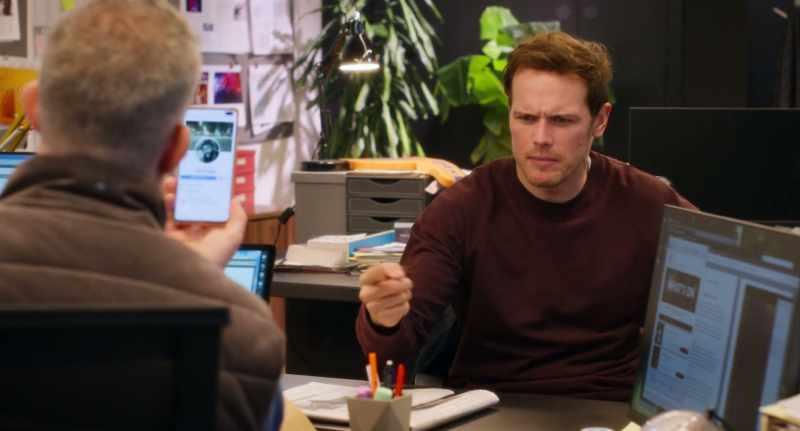 Yeah. He's who she's been texting this whole time