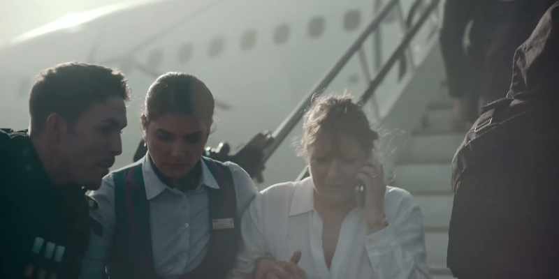 Yeah. Hi, darling. Yeah, it's okay. I'm coming home