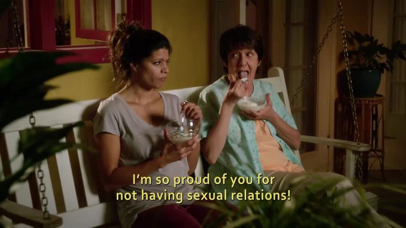 Yeah, but I didn't tell him the reason, ma