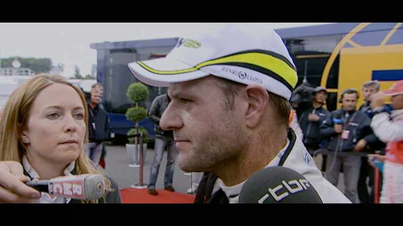 Yeah, I remember standing behind him whilst he was doing the interview