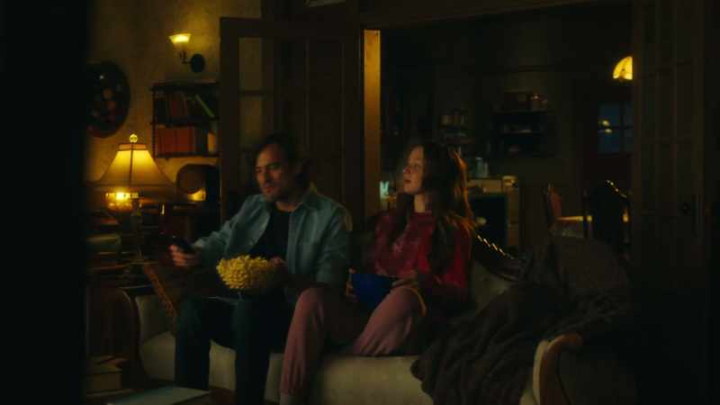 Yeah. I thought we could do dad-daughter movie night