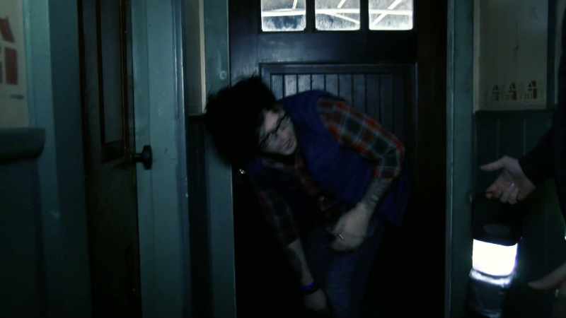 Yeah, I'm good. [door creaking]