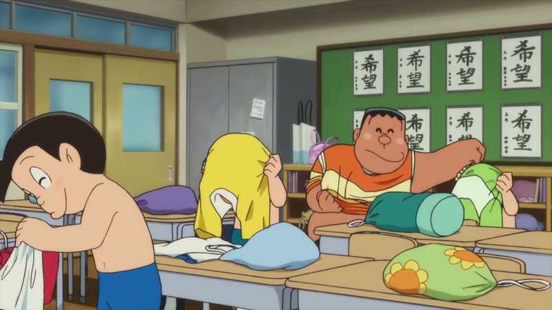Yeah, it's great to have Nobita at the bottom