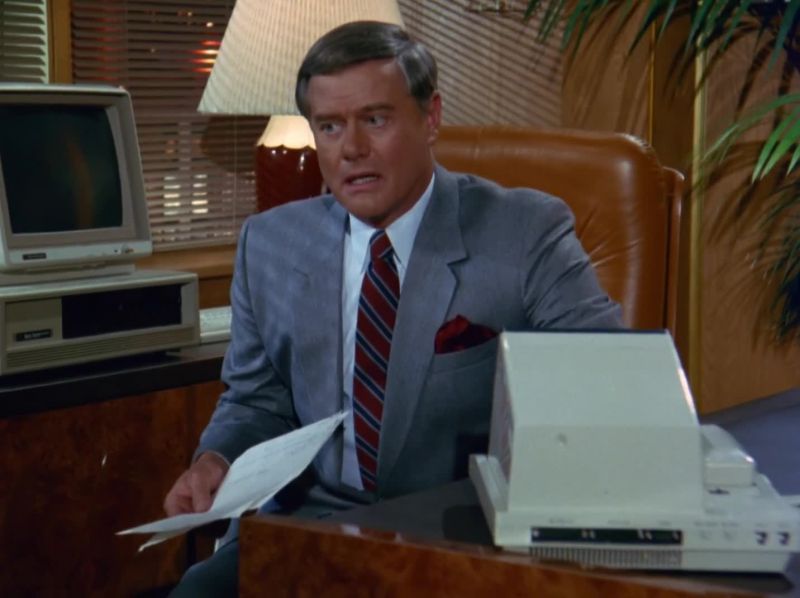 Yeah? - 'J.R., your mother is here'