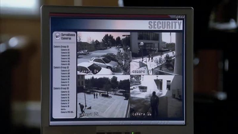 Yeah, they just walked into a courtyard