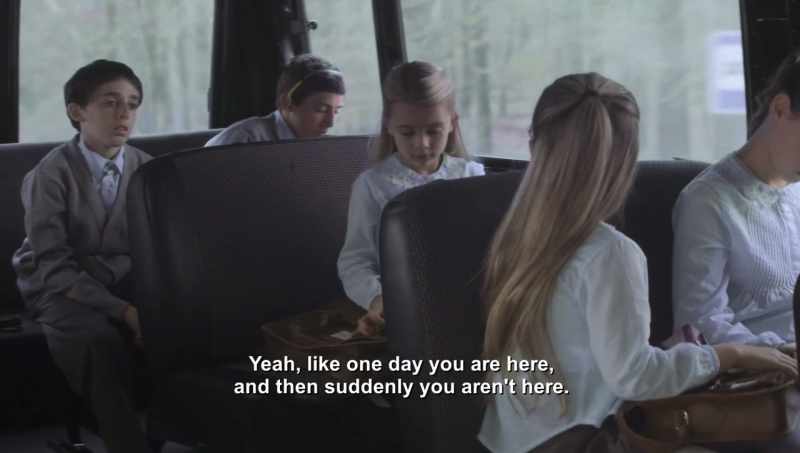 Yeah, like one day you are here, and then suddenly you aren't here