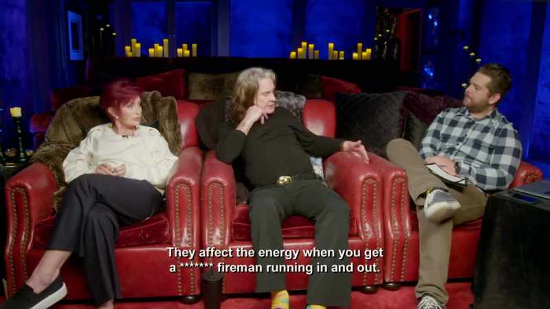 Yeah. - [Ozzy speaking]