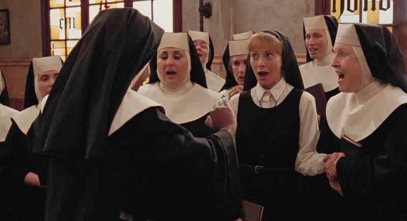 Oh we did it We actually sang a chordThat was excitingYeah you sang a chord for two secondsThe next thing you have to learn how to do is listen to each otherThat's a big key Big keyYou must listen to