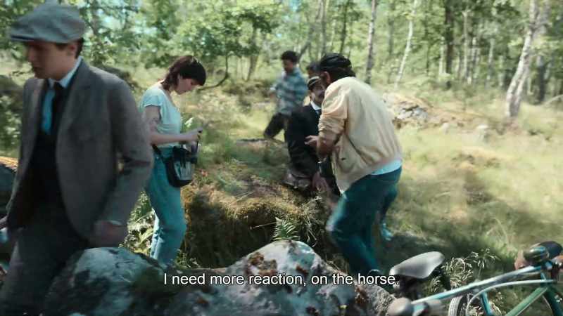 Yeah, sure. I need more reaction, on the horse