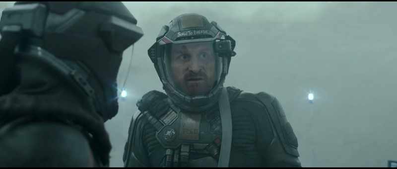 Yeah. Tends to happen when you land face-first from orbit