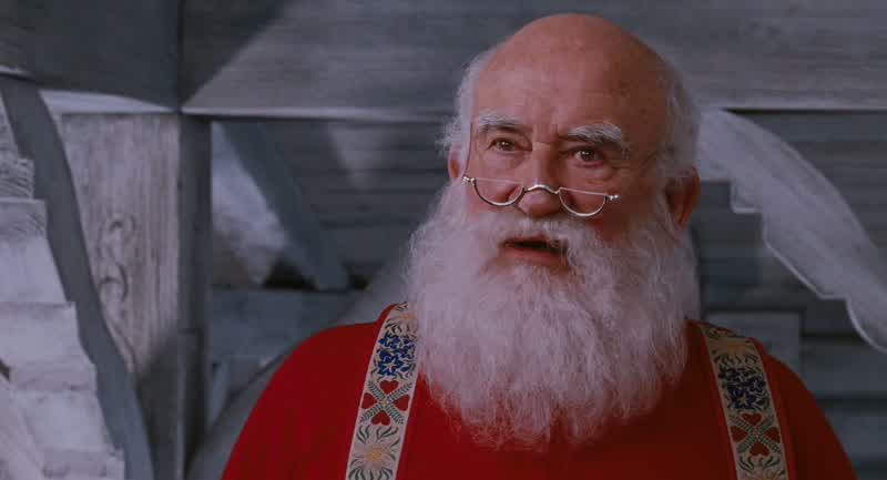 That's the other thing I wanted to talk to you aboutYou know buddy your fatherWell he's on the naughty list