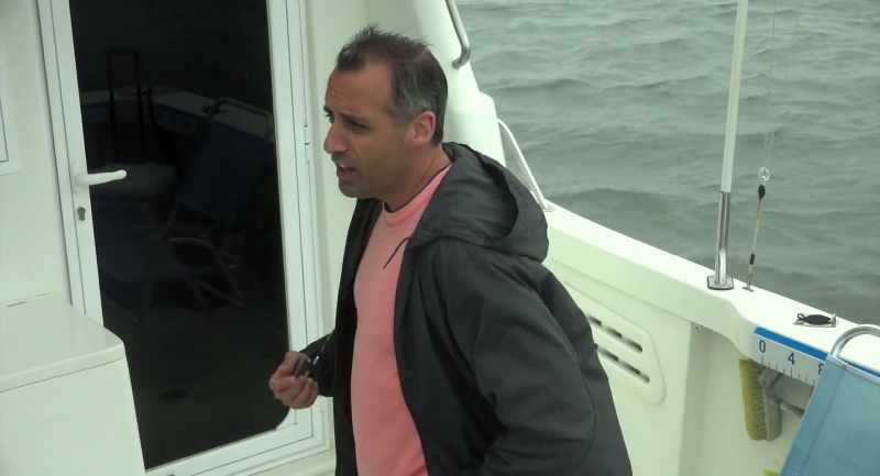Yeah, the rule is we both get on this boat, I lose