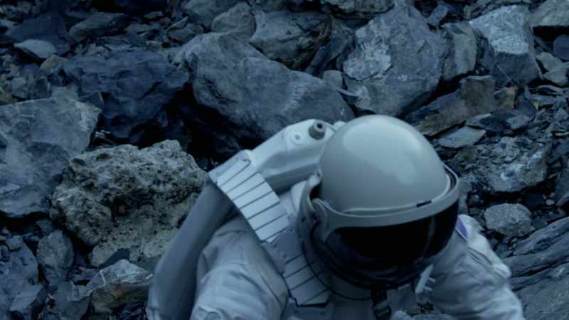Yeah, the signal's coming from the crater
