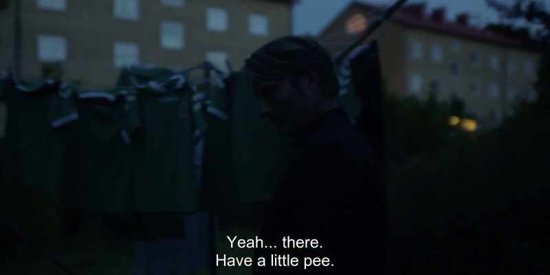 Yeah... there. Have a little pee